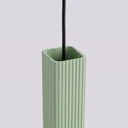 Sollux Lighting Hanglamp RAYO 1 saliegroen - 8x8x118cm