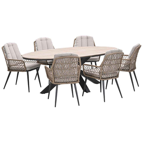 Garden Impressions tuinset Kalibo - Tulli natural 7-delig - vtwonen shop