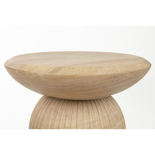 Dutchbone Brison Kruk/Bijzettafel Natuursteen look - Grijs
