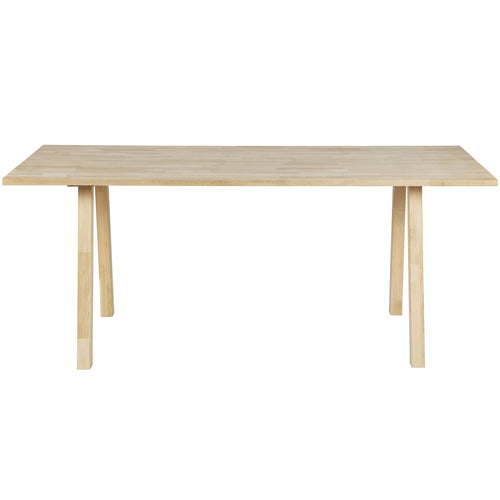 WOOOD tafelblad incl. 3-standen poot vierkant Tablo - Eiken - 200x90cm - vtwonen shop