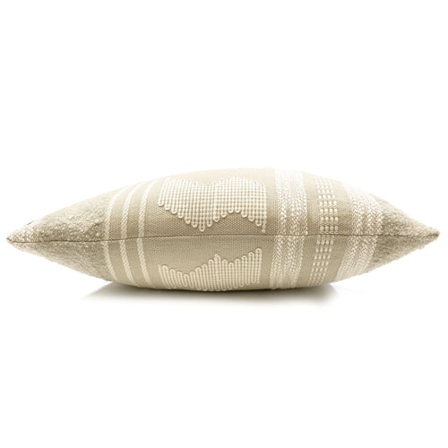 Malagoon kussen Crafty - wit - 50x50cm