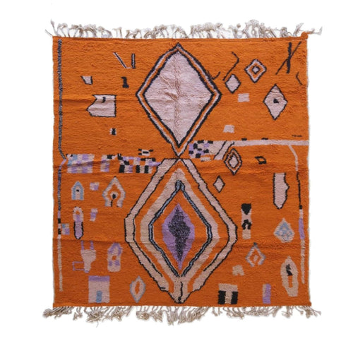 AFK Living vloerkleed Berber - handgemaakt - Wol - 245 x 285 cm