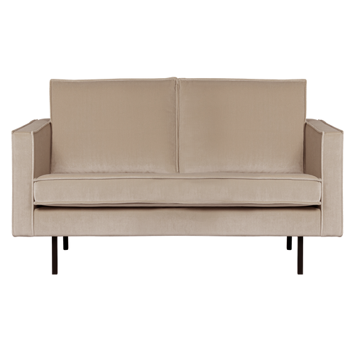 WOOOD 2-zits bank Rodeo - Velvet - Khaki - 85x150x86