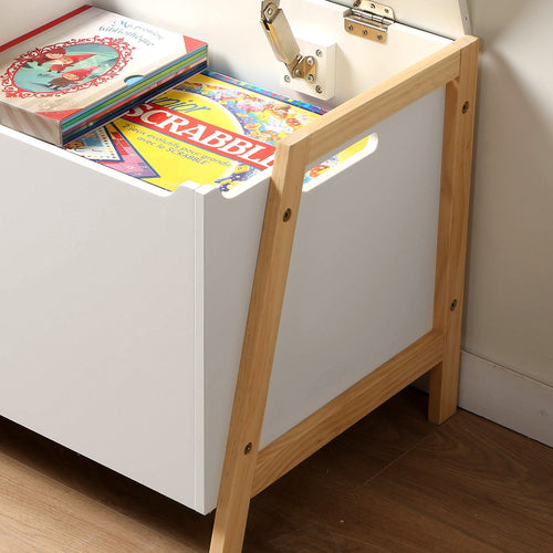 Calicosy - Opbergkist Kinderkamer - Wit - 40x99x43 cm