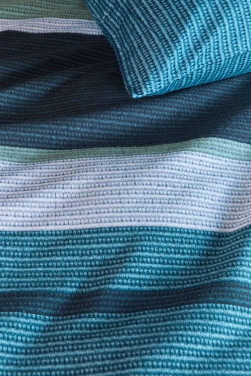 Beddinghouse Laila dekbedovertrek - Lits-Jumeaux - 240x200/220 cm - Blauw