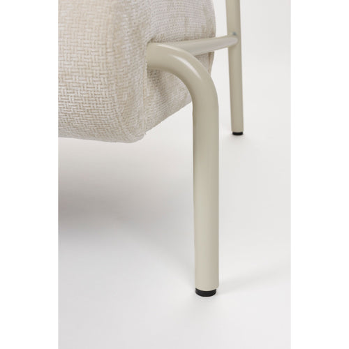 Zuiver Lekima Loungestoel Off-White - Beige - vtwonen shop