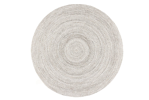 Rebellenclub vloerkleed mahuta - rond - 200x200cm - beige/bruin - vtwonen shop