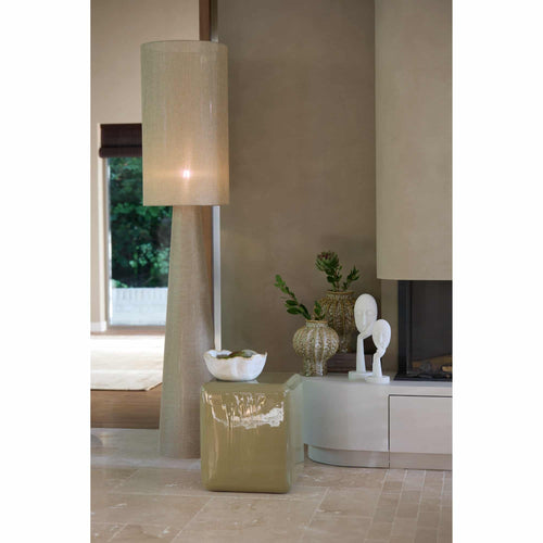 Light & Living vloerlamp Micky - groen - Ø38cm