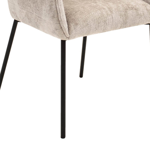 Kick eetkamerstoel Goos - Grijs/Beige - vtwonen shop