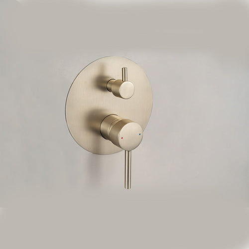 LOMAZOO inbouw regendouche Solara - met handdouche & slang - goud