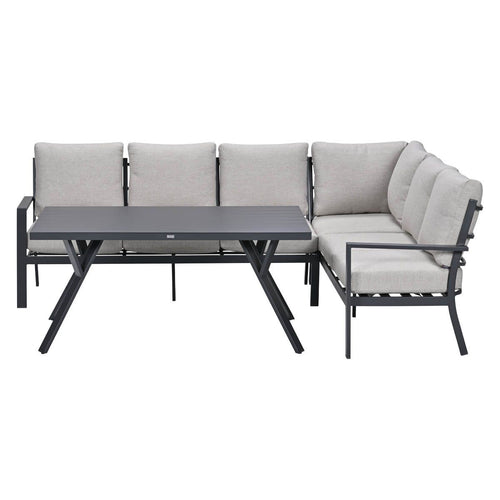 Garden Impressions Senja lounge dining set 3-delig rechts - sandstone