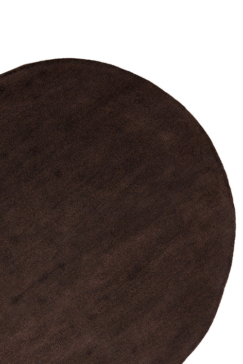 Light & Living vloerkleed ARCOLA - Ø220x0.5cm - bruin