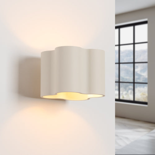 Sollux Lighting Wandlamp OVIO beige G9 - 12x14,5x10cm