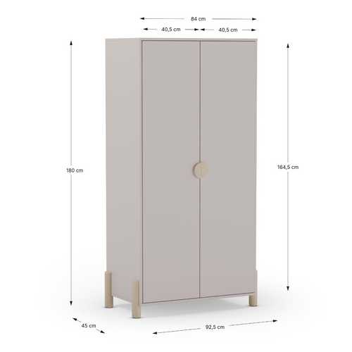 Calicosy - DAPHNE Garderobe - Room - 92,8x45x180 cm