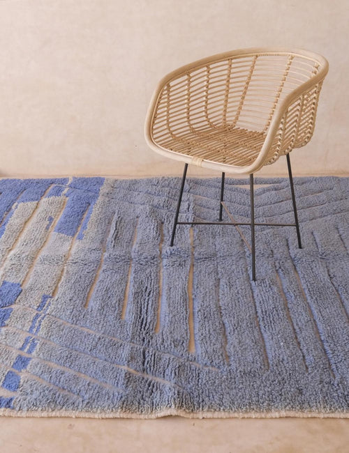 AFK Living vloerkleed Berber - handgemaakt - Wol - 182 x 209 cm