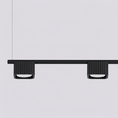 Sollux Lighting Kroonluchter RIFF 4 zwart Gx53 - 122x10x208cm