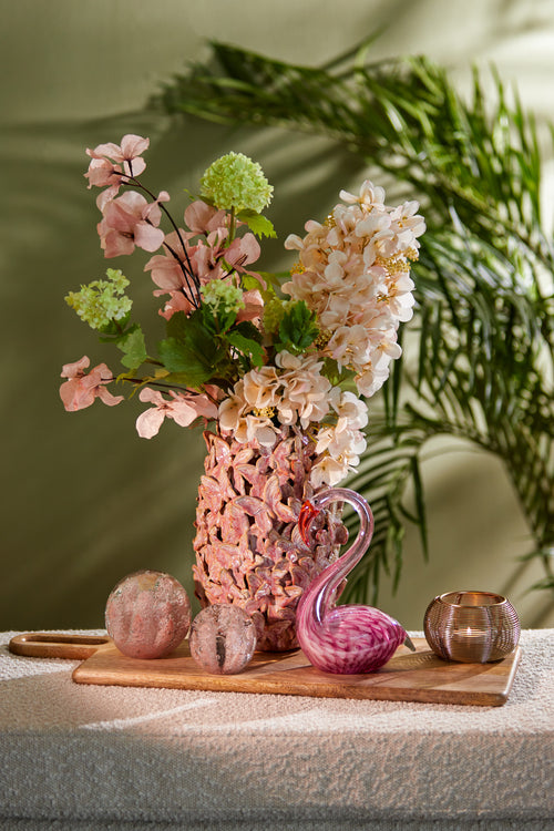 Light & Living vaas MARIPOSA - Ø17x26cm - roze - vtwonen shop