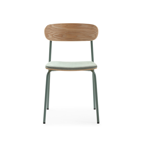 Calicosy - ADRIANA Set van 2 stoelen in stof - Grijs - 51x46x47 cm