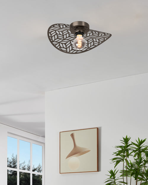 EGLO plafondlamp Swaby - Ø 40 cm - brons - vtwonen shop