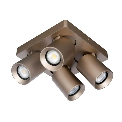 Artdelight spot Megano - 4 lichts - 20  x 11.5   cm - champagne