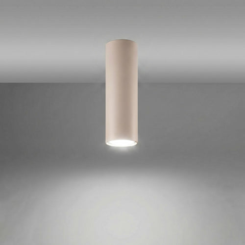 Sollux Lighting Plafondlamp LAGOS 20 taupe - 6x6x20cm
