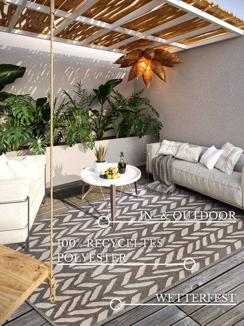 Vloerkleed MOMO Rugs Taupe 418/001/108 200x300 cm