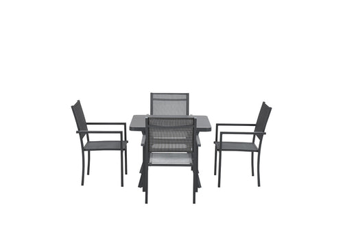 5-delige tuinset - Moon tuinstoelen - Douglas tuintafel - vtwonen shop