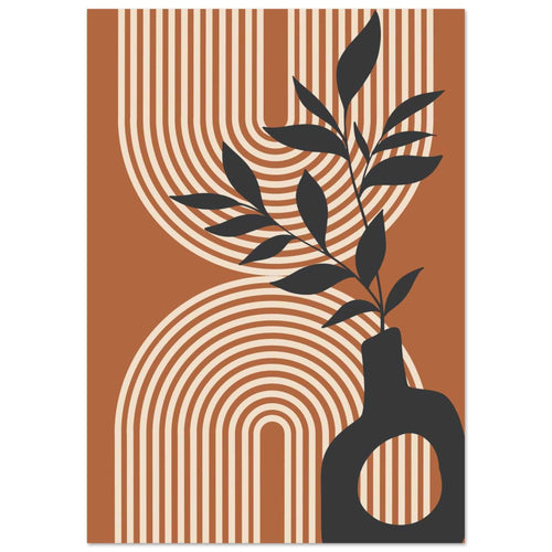 Artfulprints  Boho – Arched still life   poster A4 21x29.7 cm - vtwonen shop