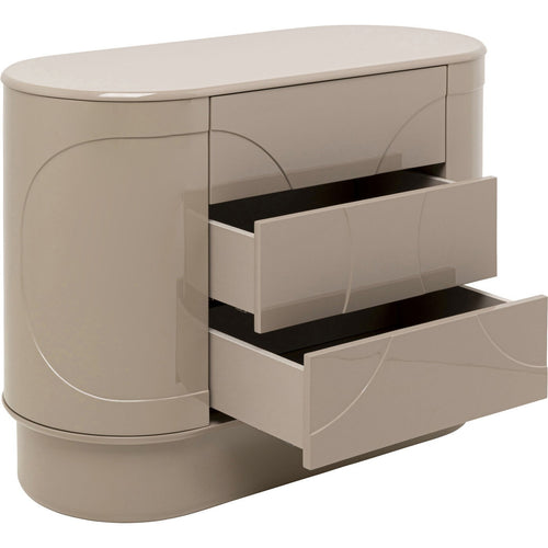 Kare Design Ladekast Groove taupe