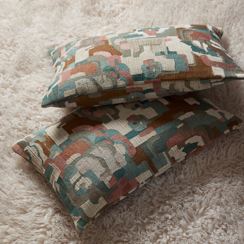 Madura Kussenovertrek Mohira beige en veelkleurig 40x60 cm
