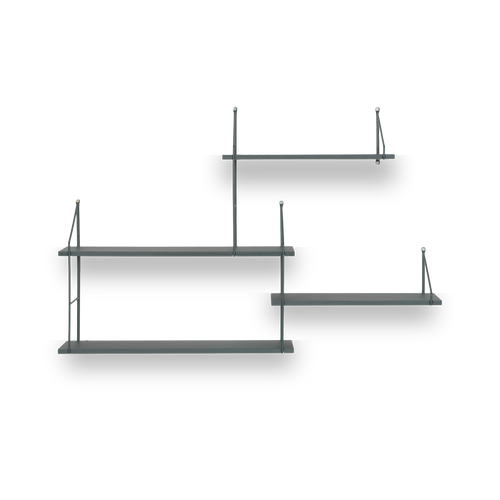 Artichok Mady houten wandrek groen - 99 x 62 cm