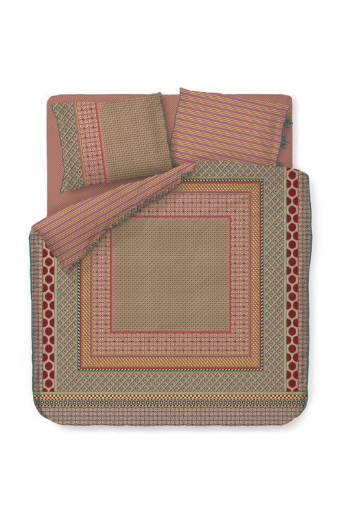 Pip Studio Dekbedovertrek Bogolan - 200 x 200/220 cm - Multi