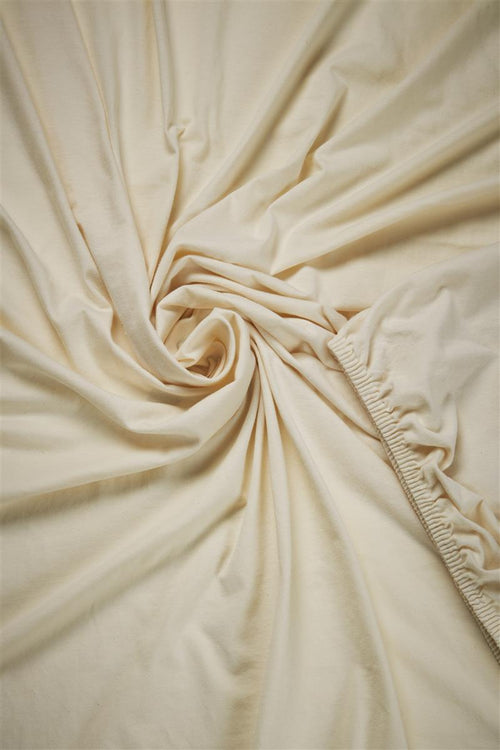 Beddinghouse - Jersey - Split-topper - Hoeslaken - 160x220 cm - Naturel