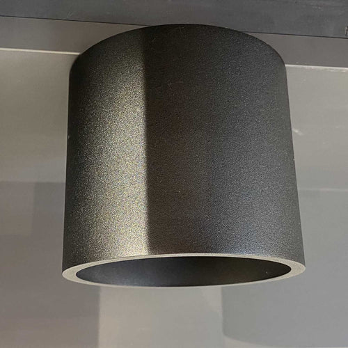 Artdelight plafondlamp Orleans - 1 lichts - 11  x 10   cm - zwart