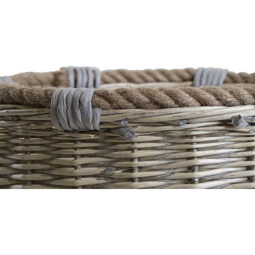 Lesli Living mand Willow - grijs - Ø29x27cm