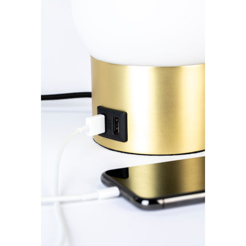Zuiver Urban Charger Tafellamp Goud