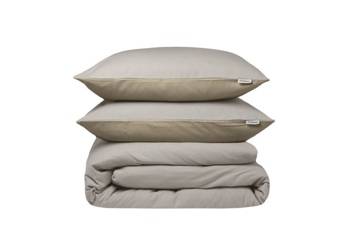 Beddinghouse Dekbedovertrek Warm - 200 x 200/220 cm - Zand