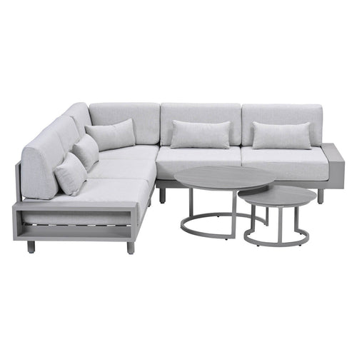 Garden Impressions Loungeset Lizzy 5-delig - Monte Carlo loungetafels