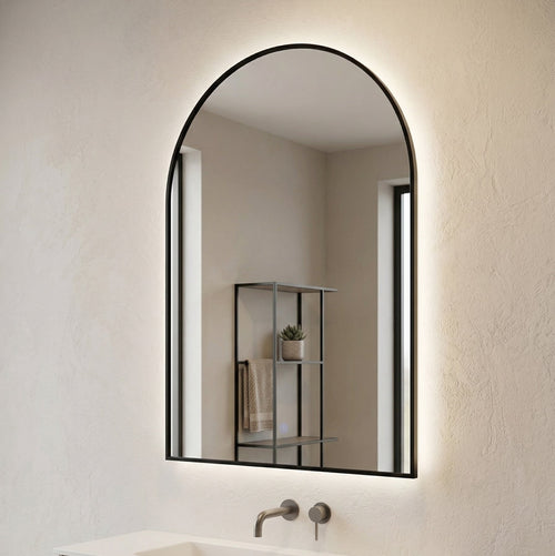 Badplaats Badkamerspiegel Tunis LED - 60 x 90 cm -  Badkamer Spiegel - Spiegel Douche