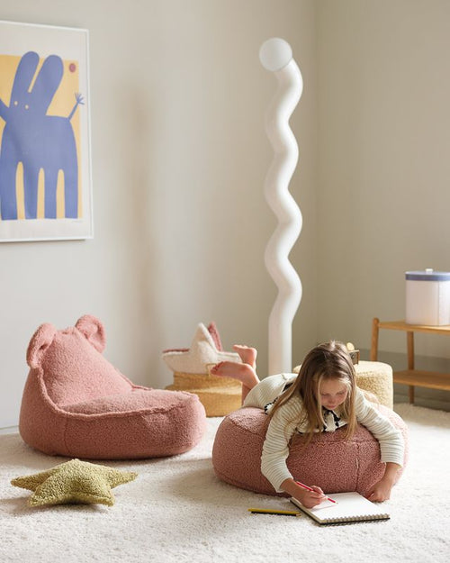 Wigiwama Poef - Roze