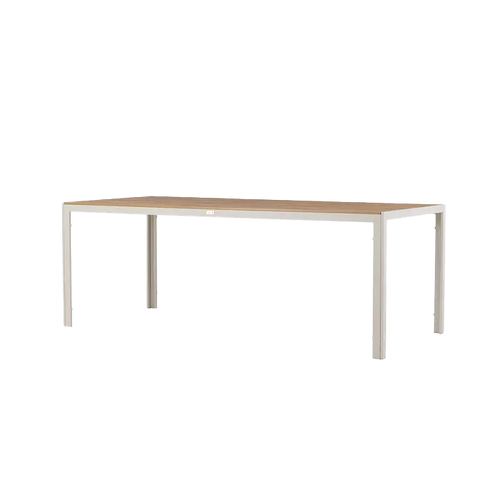Nest outdoor Aaron tuintafel polywood beige - 205 x 90 cm - vtwonen shop