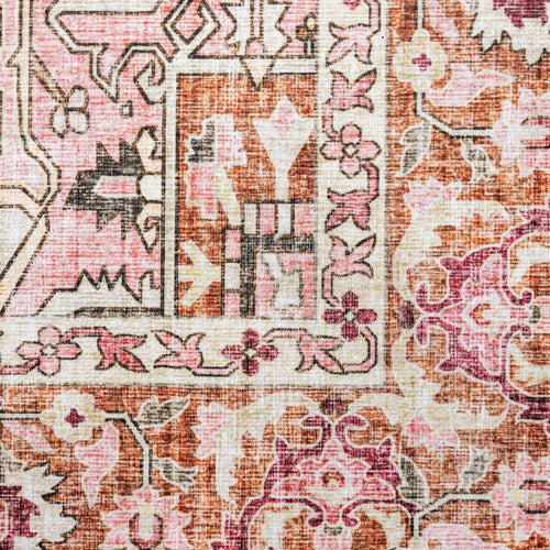 Interieur05 Vintage vloerkleed Evora Roze
