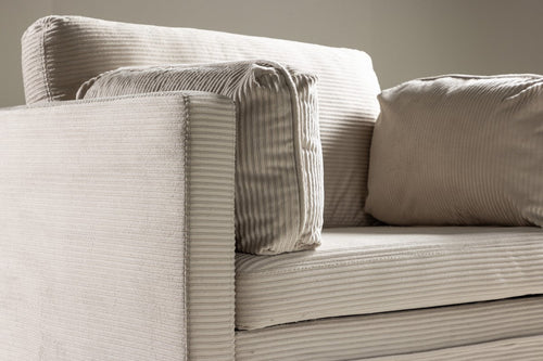 BRAM Fauteuil Renzo - Beige Ribstof - vtwonen shop