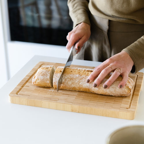 Salt & Pepper - Snijplank 36x25,5xH2cm bamboe Slice
