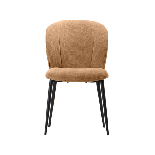 LABEL51 Eetkamerstoel Vino - Cognac Stof - Set van 2 - vtwonen shop