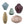 Lumiz solar lampion - guell set - 5 stuks