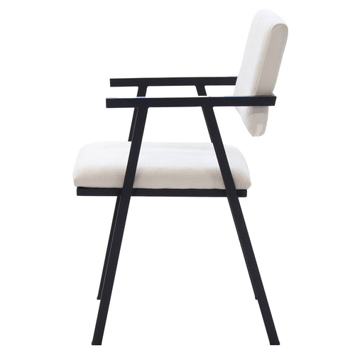 Giga Meubel Eetkamerstoel Linn - Stof - Beige - Set van 2 - vtwonen shop