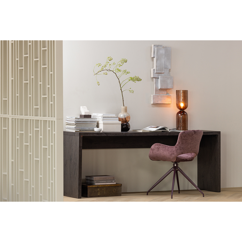 WOOOD sidetable Maan - MDF - Donkerbruin - 76x200x45 - vtwonen shop