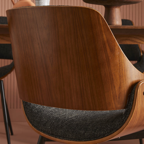 Signature - MANNIX Fauteuil - Grijs - 53,5x56x78 cm