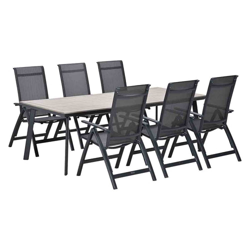 Garden Impressions Tuinset Santana 7-delig verstelbaar - Penedo tuintafel